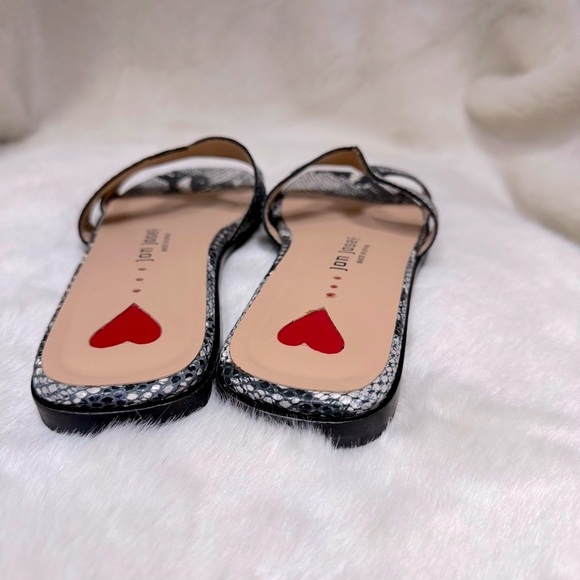 Jon Josef | Sandals | H Style | B&W Snake Print | 8